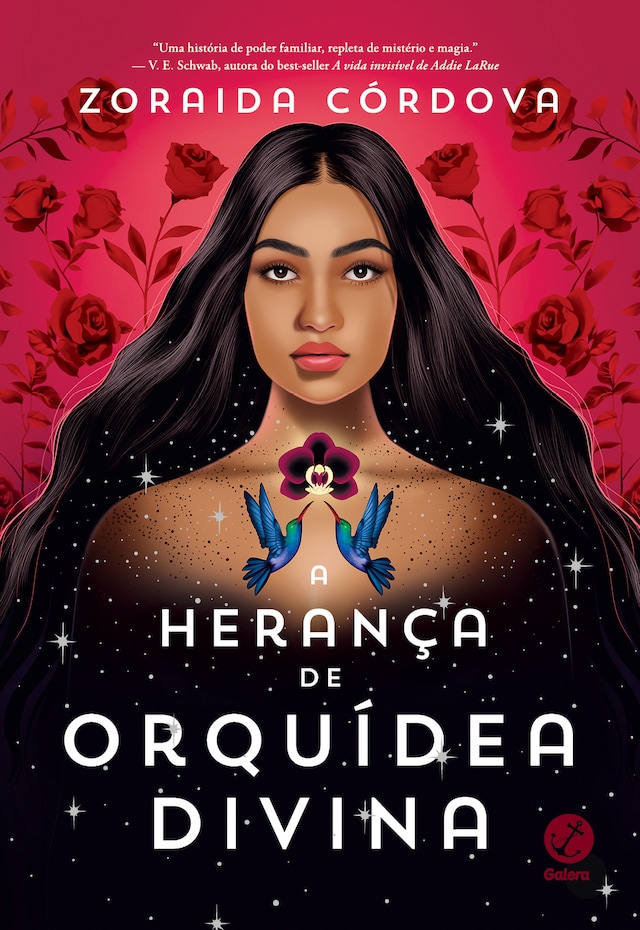 Book cover for A herança de Orquídea Divina