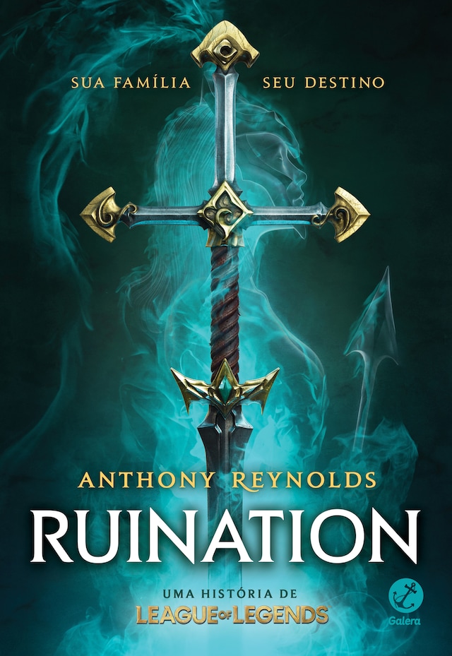 Book cover for Ruination: Uma história de League of Legends