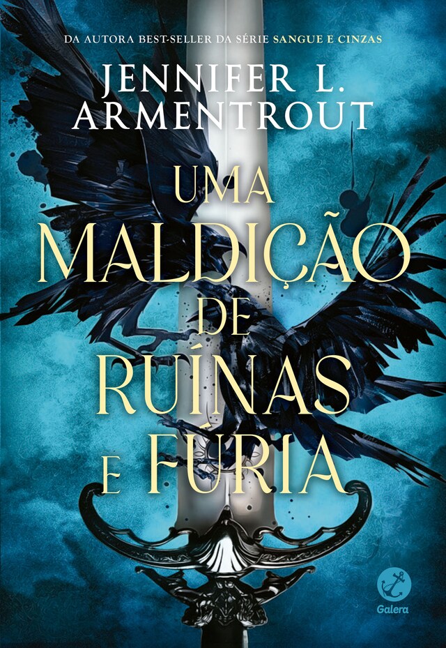 Book cover for Uma maldição de ruínas e fúria (Vol. 1 Despertar)