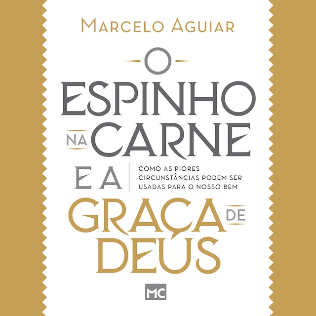 Book cover for O espinho na carne e a graça de Deus