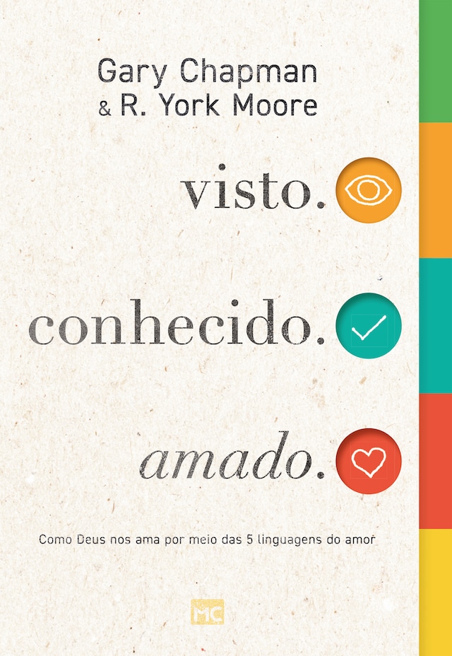 Book cover for visto. conhecido. amado.