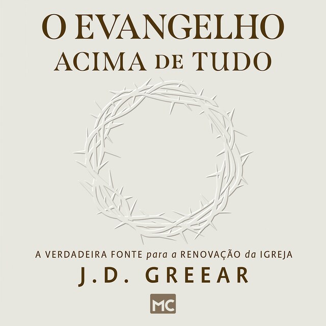 Portada de libro para O evangelho acima de tudo