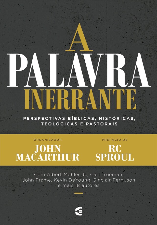 Copertina del libro per A palavra inerrante