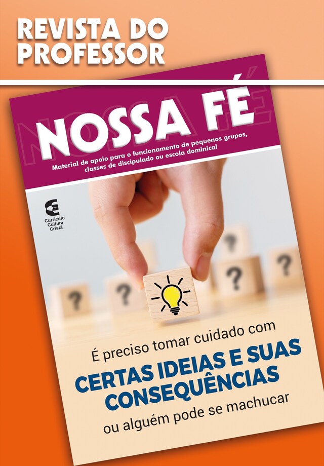 Portada de libro para Certas ideias e suas consequências: professor