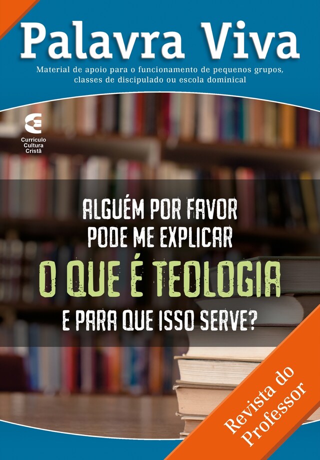 Portada de libro para O que é teologia: professor