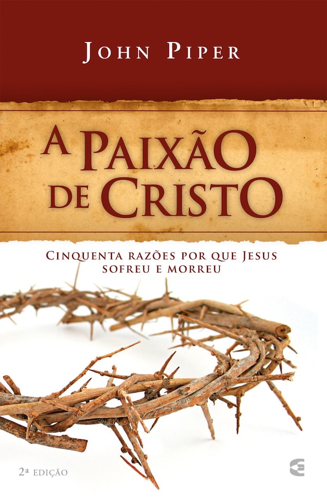 Book cover for A paixão de Cristo