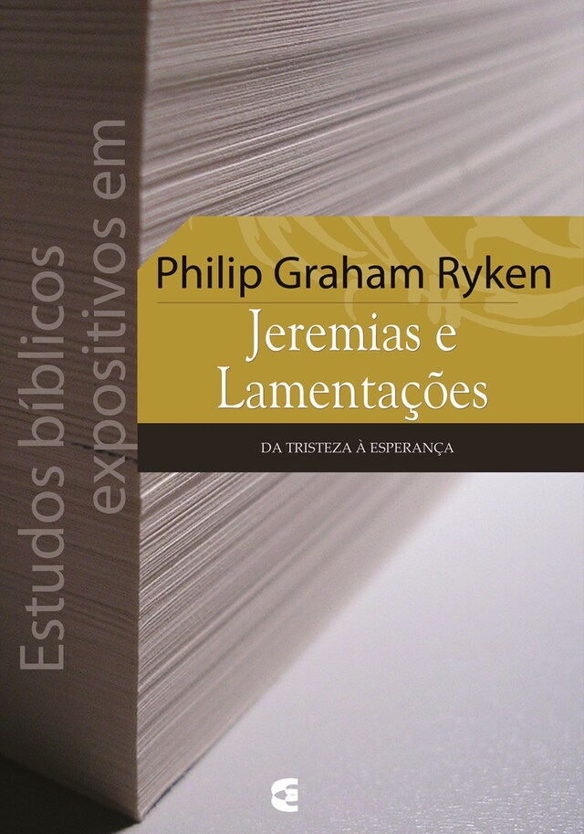 Book cover for Estudos bíblicos expositivos em Jeremias e Lamentações