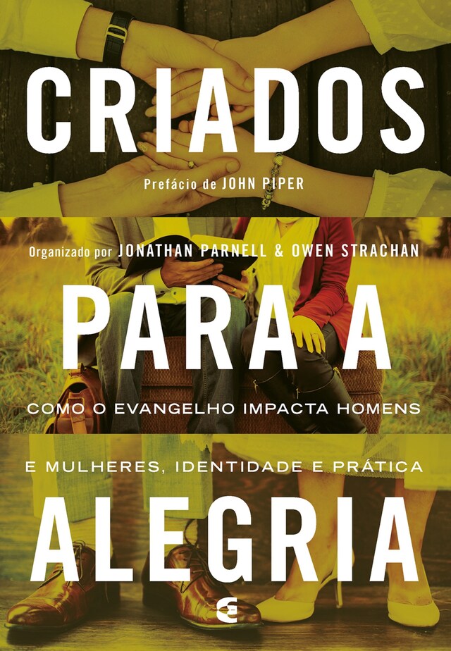 Portada de libro para Criados para a alegria