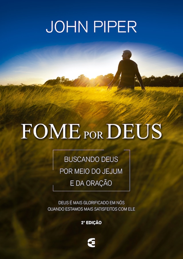 Book cover for Fome por Deus