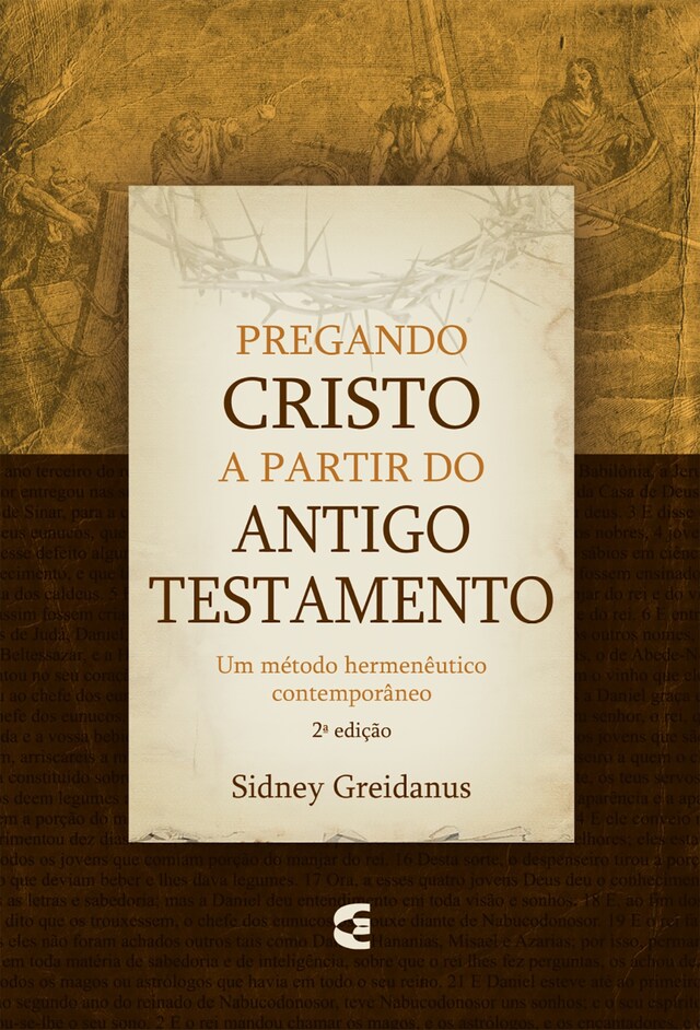 Buchcover für Pregando Cristo a partir do Antigo Testamento