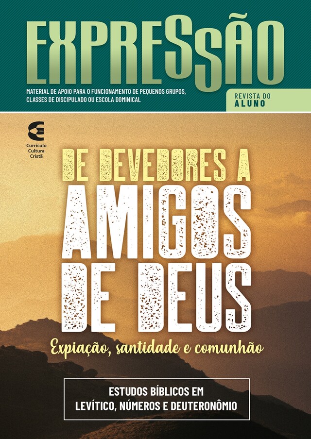 Book cover for De devedores a amigos de Deus - Revista do aluno