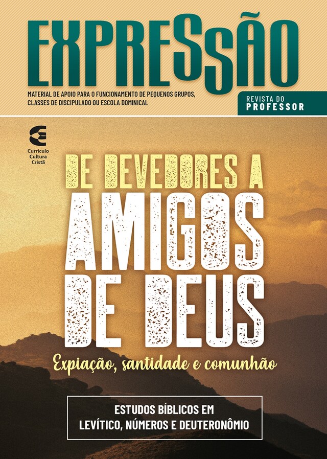 Book cover for De devedores a amigos de Deus - Revista do professor