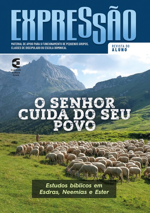 Book cover for O Senhor cuida do seu povo - Revista do aluno