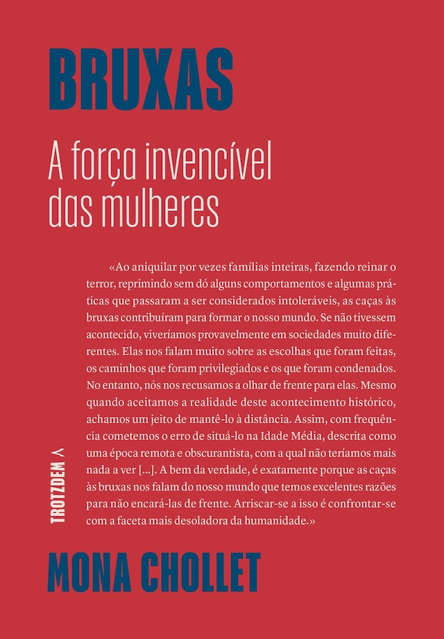 Portada de libro para Bruxas – A força invencível das mulheres