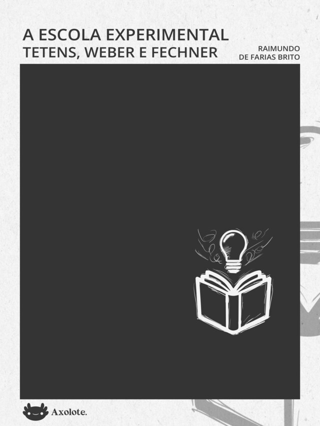 Buchcover für A escola experimental Tetens, Weber e Fechner