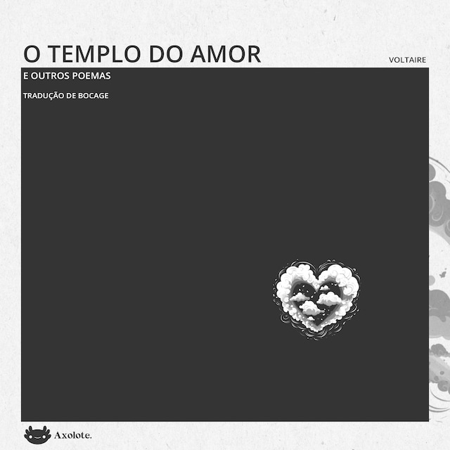 Book cover for O templo do amor e outros poemas