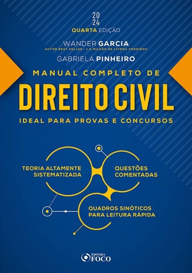 Copertina del libro per Manual Completo de Direito Civil