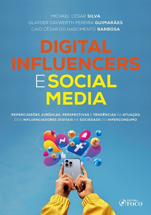 Buchcover für Digital Influencers e Social Media
