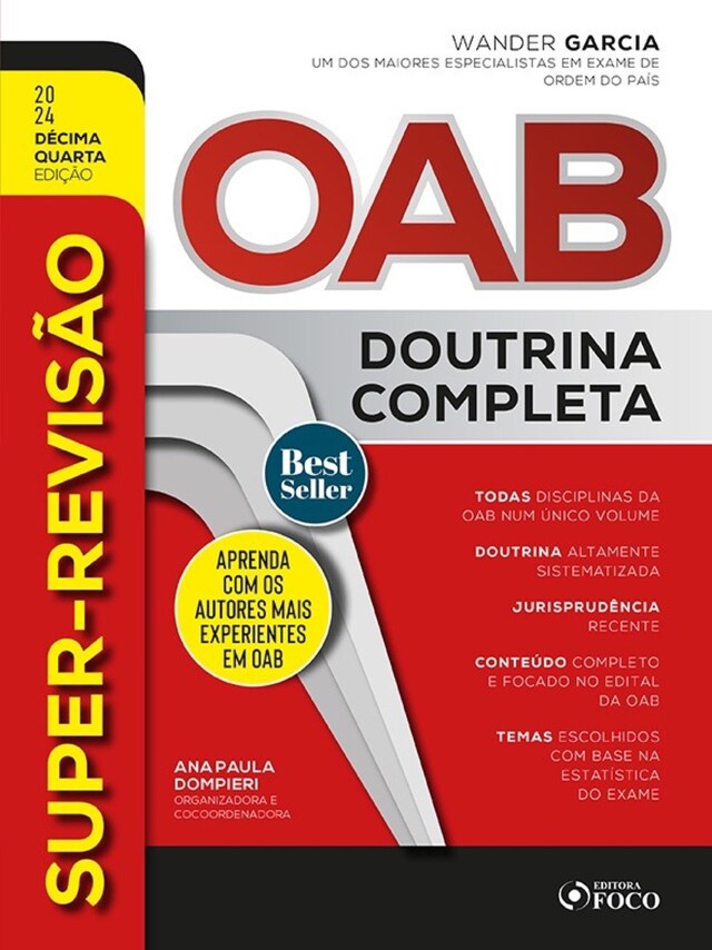 Portada de libro para SUPER-REVISÃO OAB