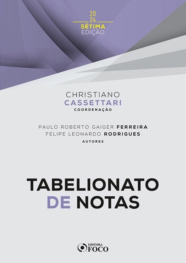 Book cover for Tabelionato de Notas - 7ª Ed - 2024