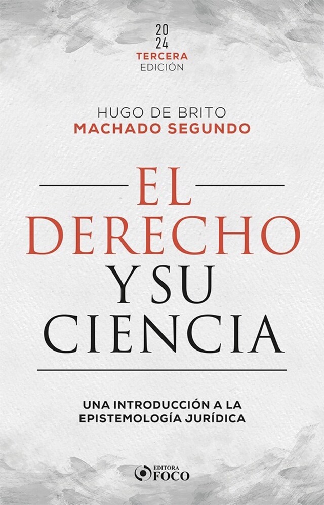 Kirjankansi teokselle El Derecho y su Ciencia