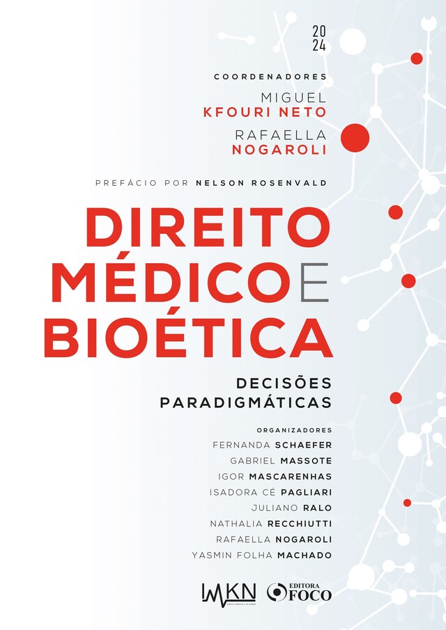 Book cover for Direito Médico e Bioética - Decisões Paradigmáticas - 1ª ED - 2024