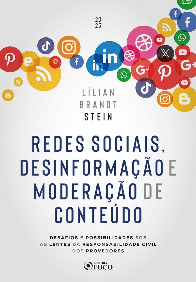 Buchcover für Redes Sociais, Desinformação e Moderação de Conteúdo - 1ª Ed - 2025