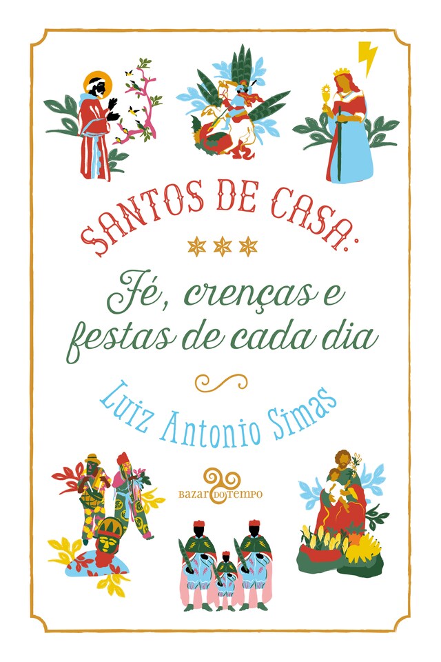 Book cover for Santos de casa