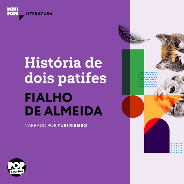 Couverture de livre pour História de dois patifes