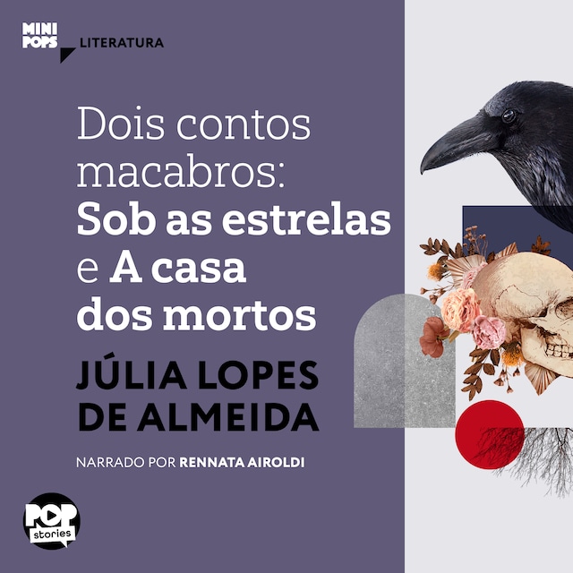 Portada de libro para Dois contos macabros: Sob as estrelas e A casa dos mortos