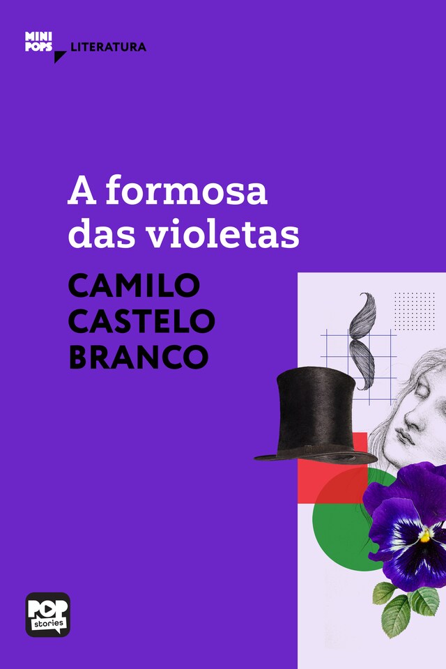 Portada de libro para A formosa das violetas