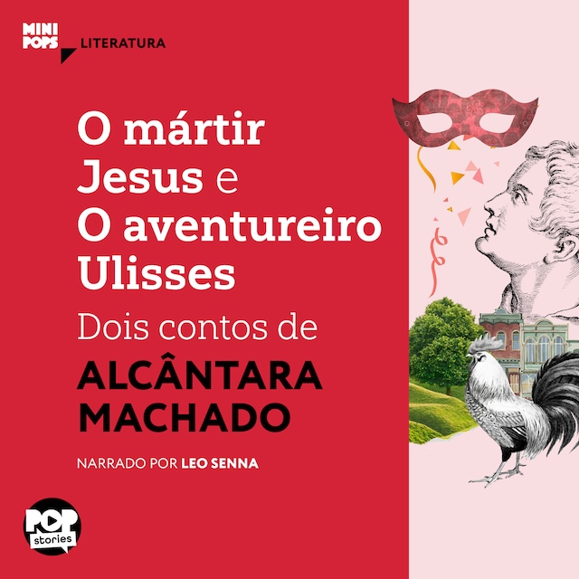 Kirjankansi teokselle O mártir Jesus e O aventureiro Ulisses: Dois contos de Alcânata Machado