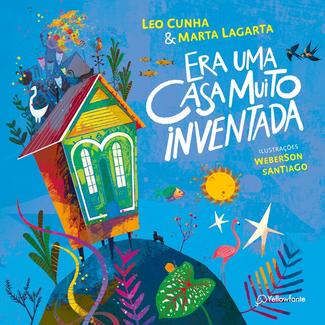 Portada de libro para Era uma casa muito inventada