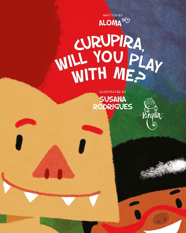 Okładka książki dla Curupira, will you play with me?