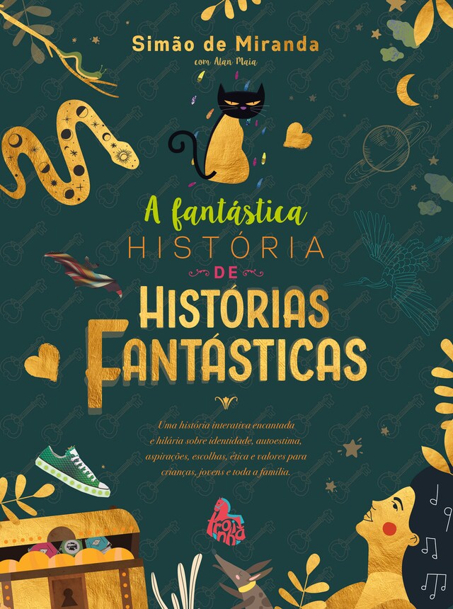 Boekomslag van A fantástica história de histórias fantásticas