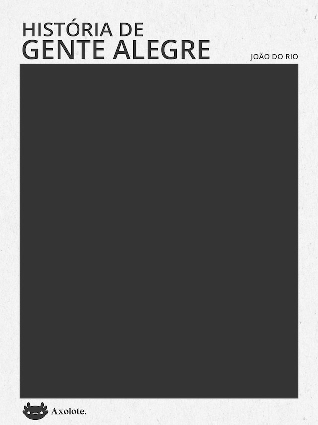 Book cover for História de gente alegre