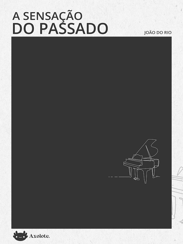 Book cover for A sensação do passado