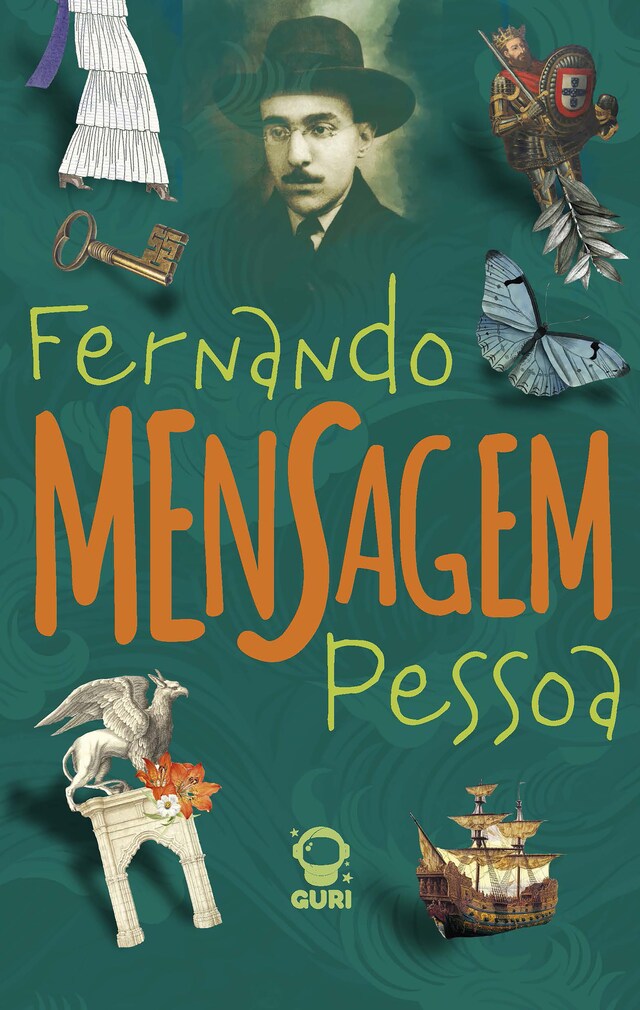 Copertina del libro per Mensagem: Edição acessível com descrição de imagens