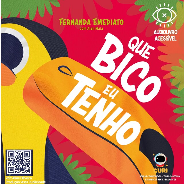 Copertina del libro per Que bico eu tenho :  Edição acessível com descrição de imagens