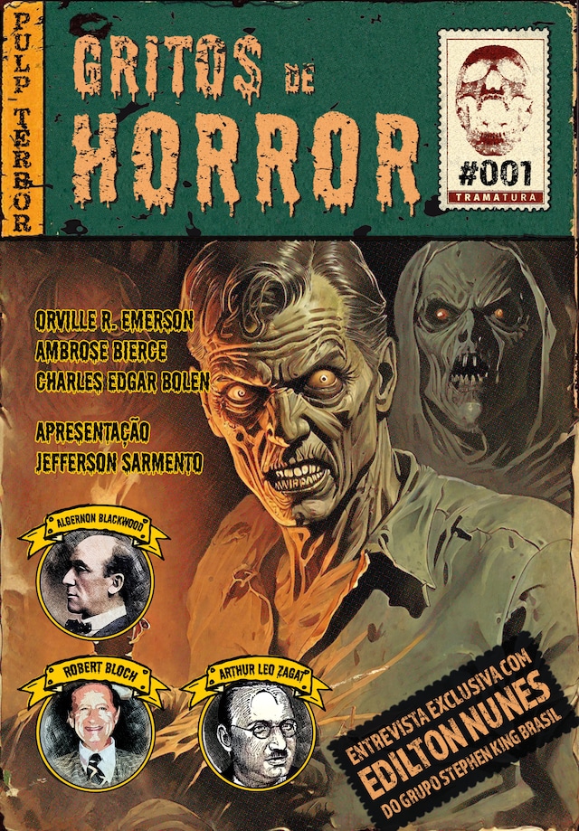 Okładka książki dla Gritos de Horror #001
