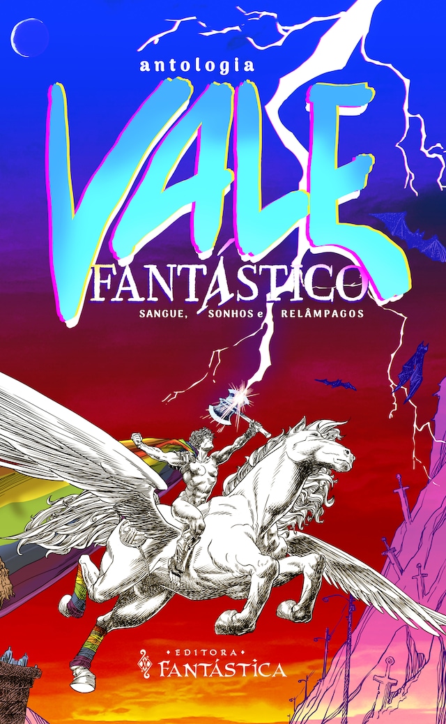 Buchcover für Vale Fantástico: Sangue, sonhos e relâmpagos