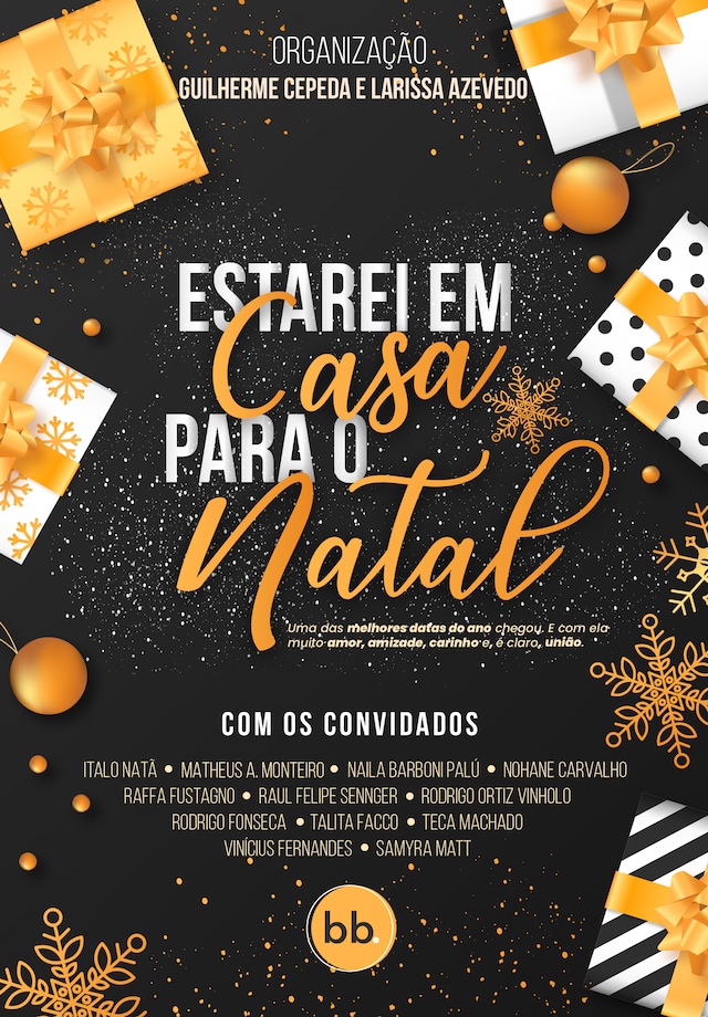 Boekomslag van Estarei em casa para o Natal