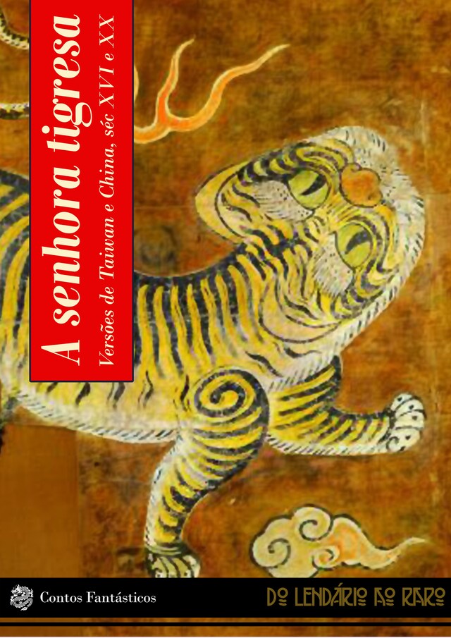 Copertina del libro per A senhora tigresa