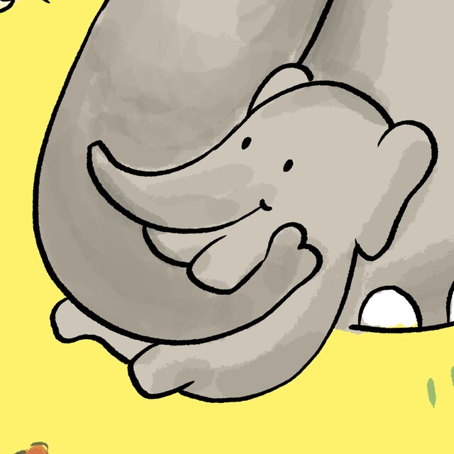 Okładka książki dla A História de Babar, O Pequeno Elefante