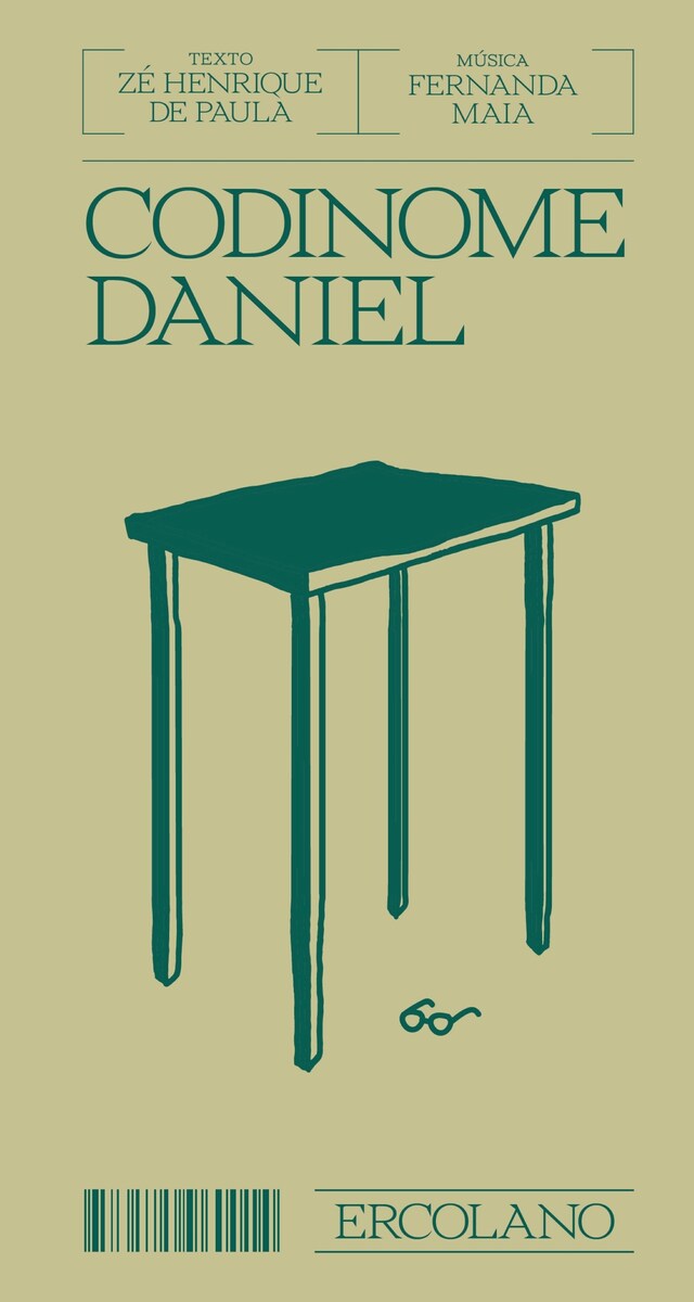 Couverture de livre pour Codinome Daniel