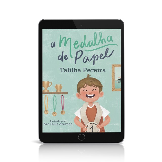 Book cover for A medalha de papel