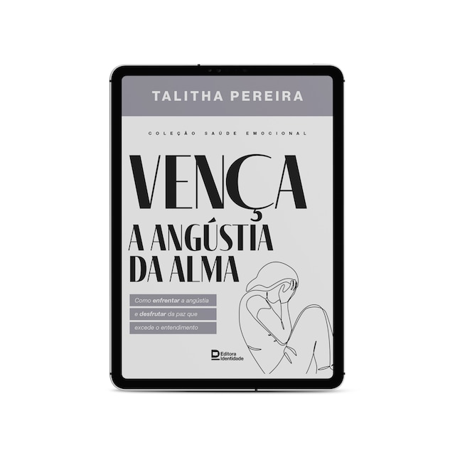 Book cover for Vença a angústia da alma