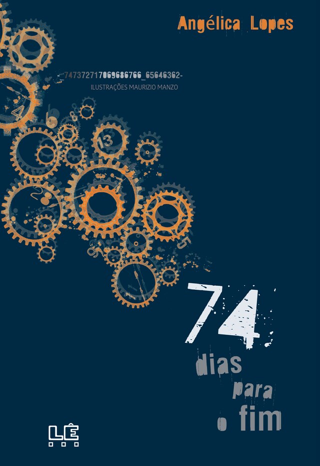 Copertina del libro per 74 dias para o fim