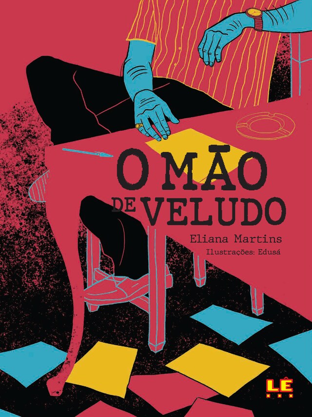 Portada de libro para O mão de veludo