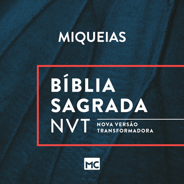 Book cover for Bíblia NVT - Miqueias